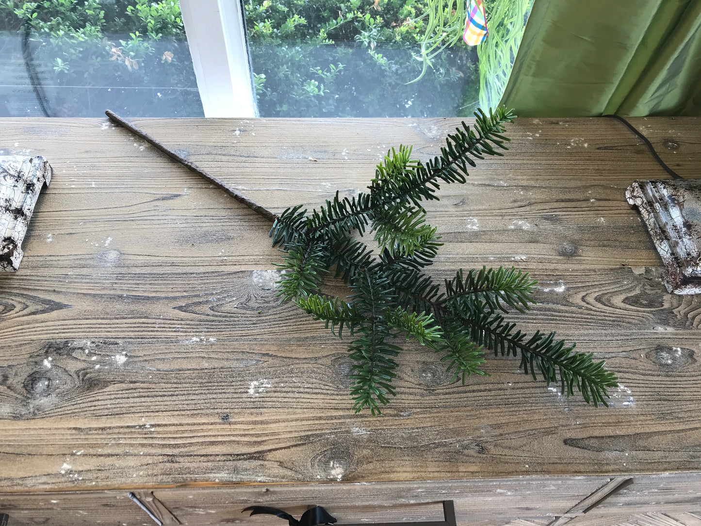 Pine Spray 28.5”H Plastic