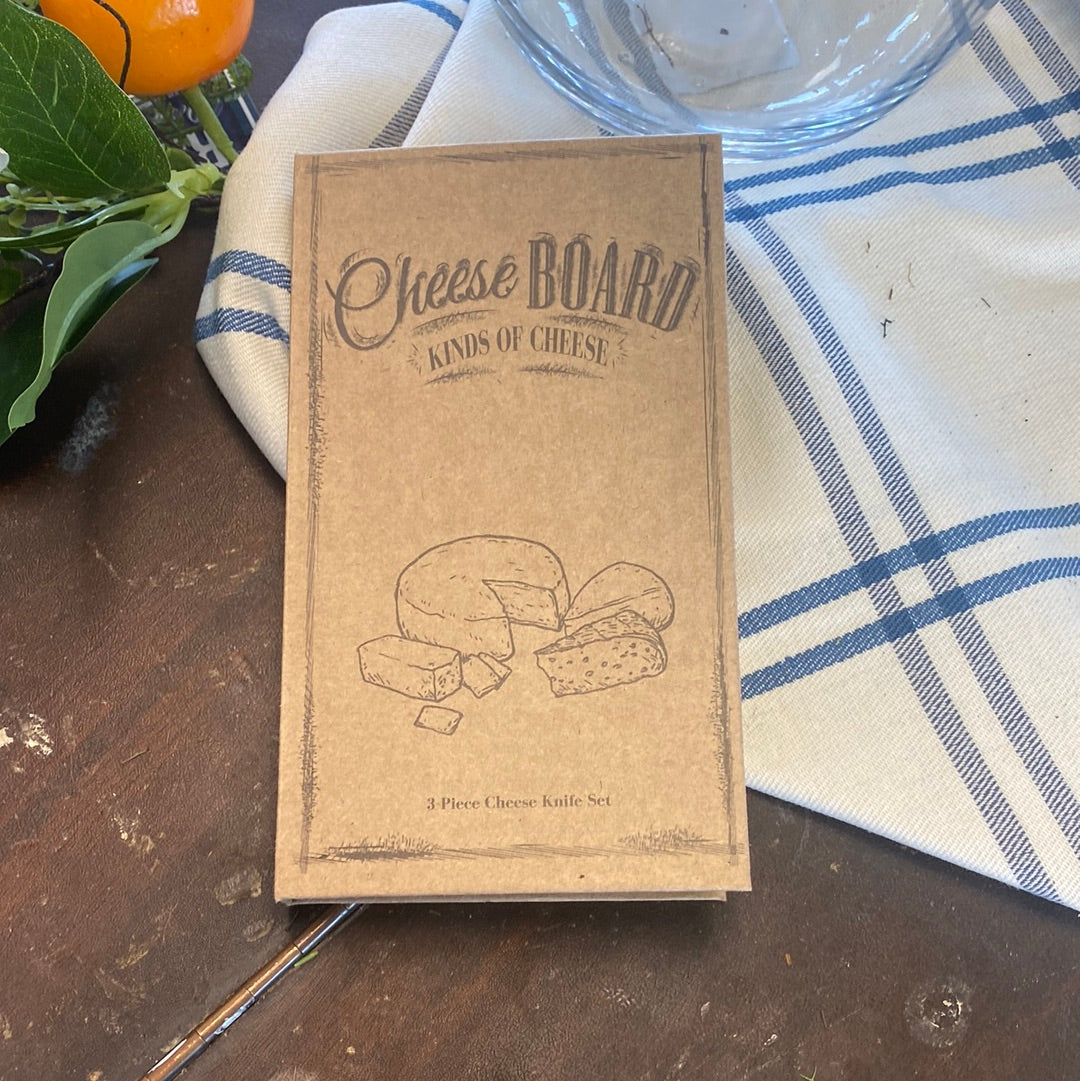 3 PC Cheese Knife Gift Set
