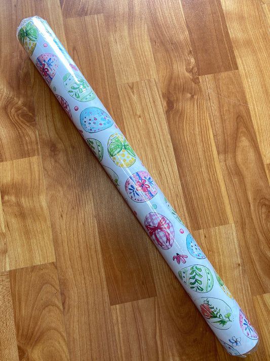 Table Runner Decorated Easter Eggs 12FT x 20"