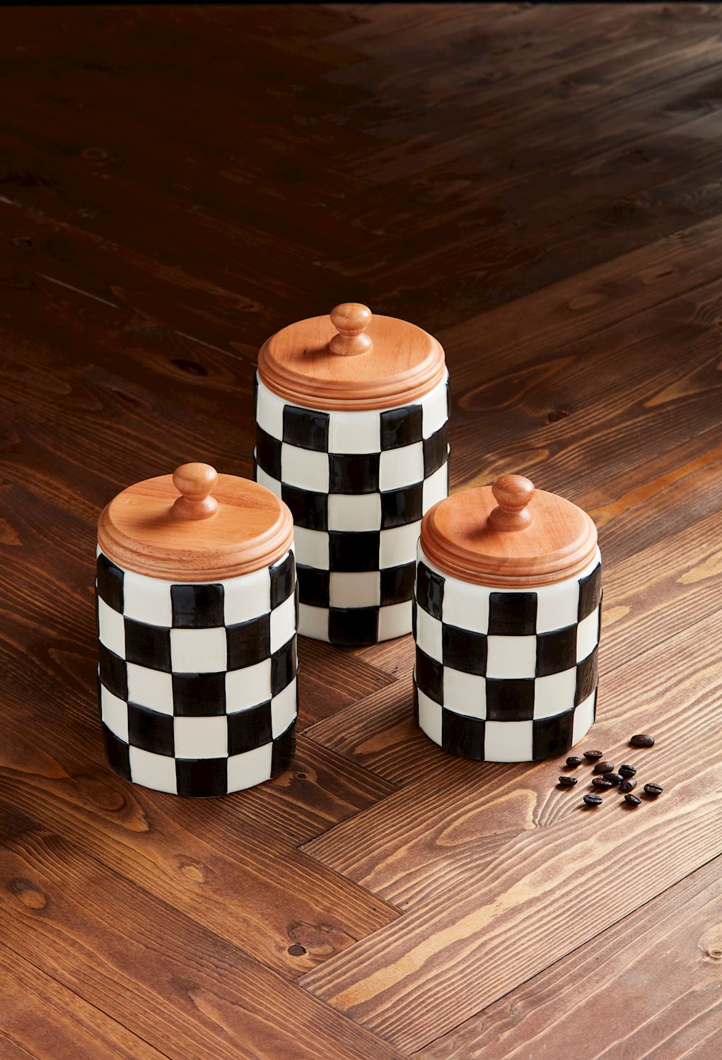 Checkered Canisters