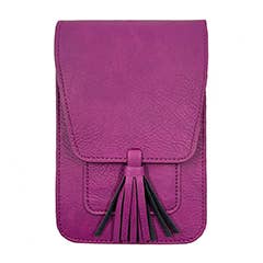 Harper Crossbody: Black Paisly
