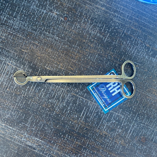 7" Brushed Gold Wick Trimmer