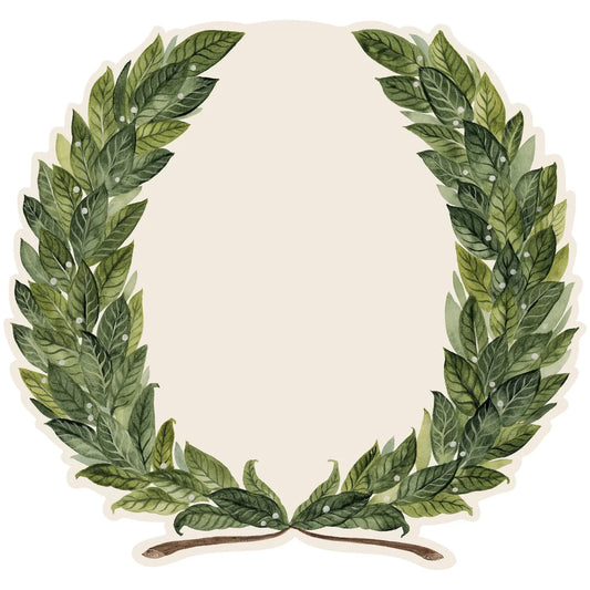 Die-cut Laurel Wreath Placemat - 12 Sheets