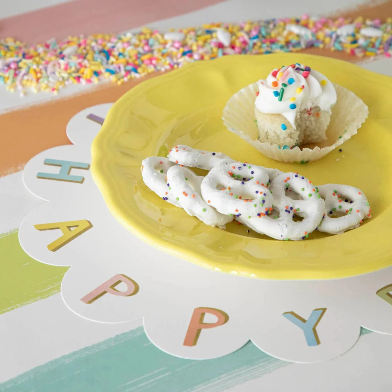 Happy Birthday Serving Papers Pack of 12