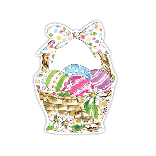 Die Cut Accents Easter Basket