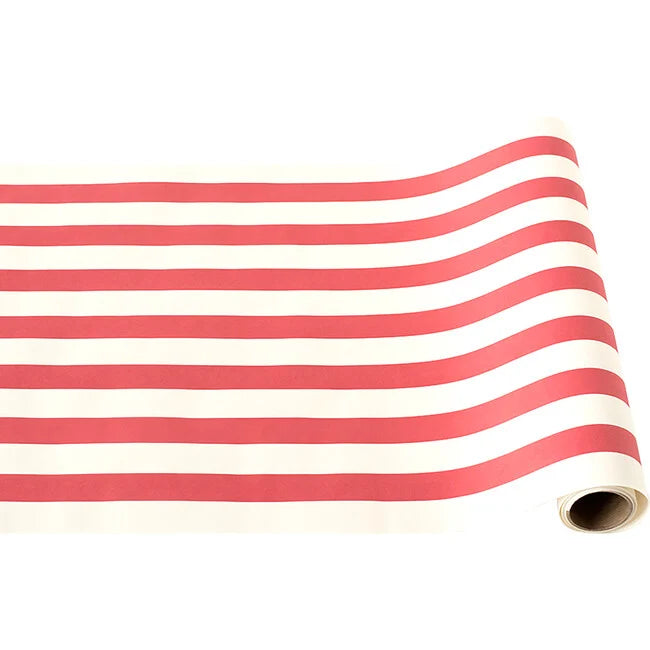 Red Classic Stripe Runner 20" x 25'