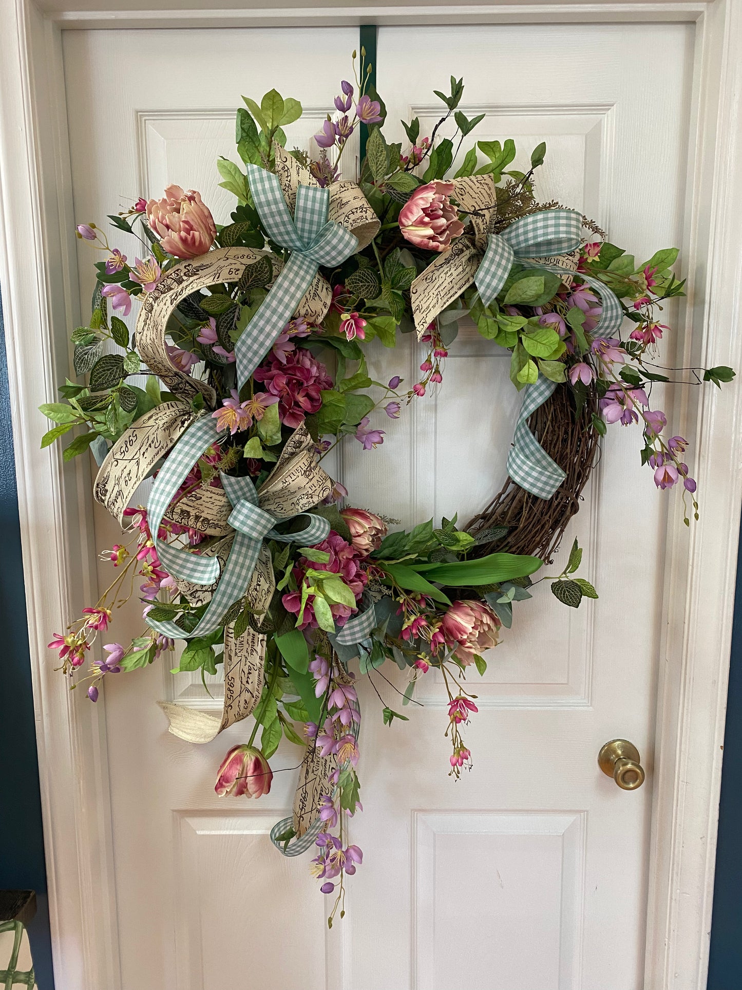 Summer Garden Oversized Wreath