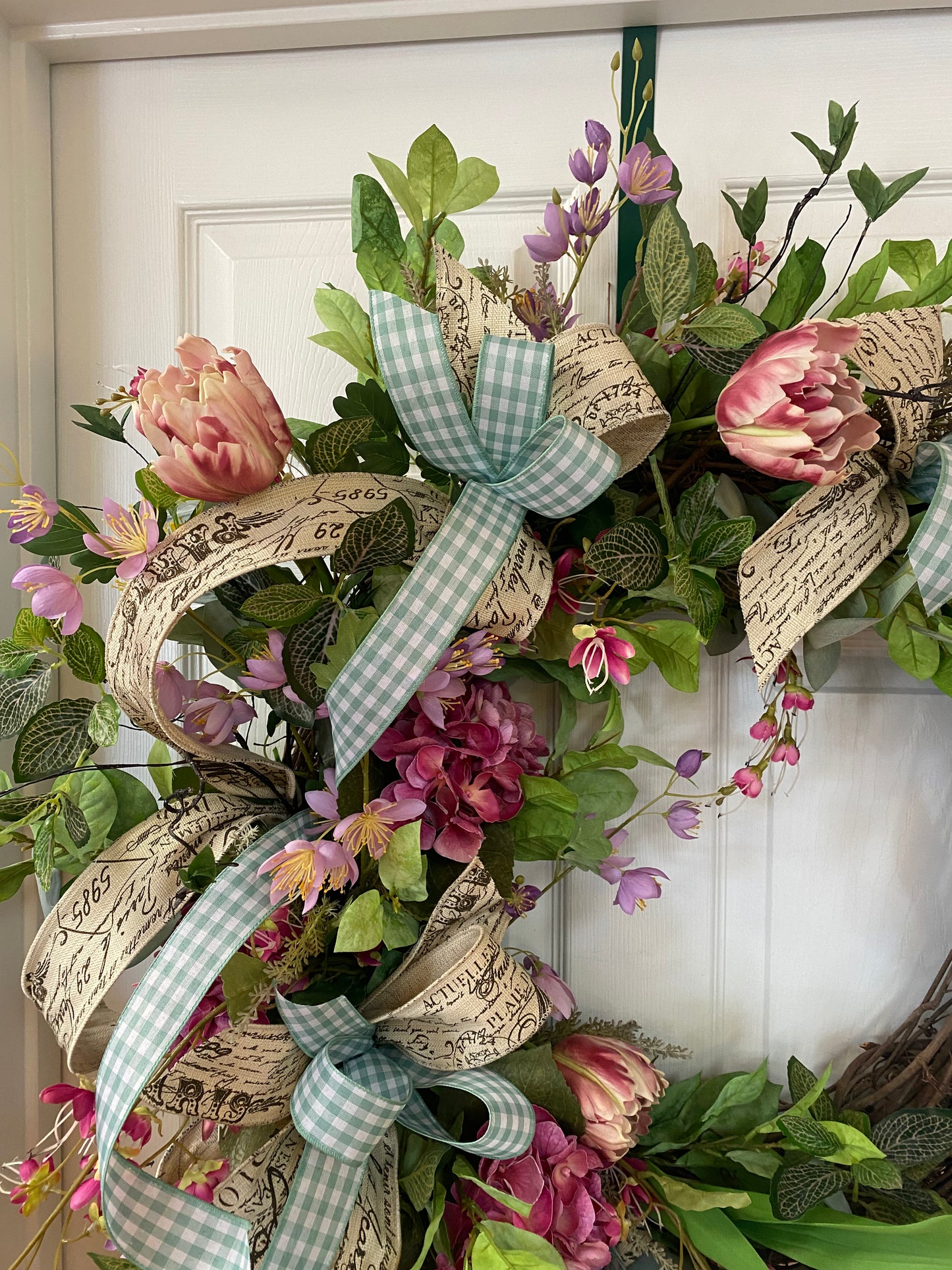Summer Garden Oversized Wreath
