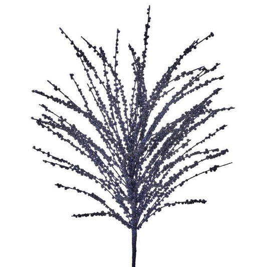 24" Glitter Grass Spray