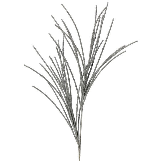 28" Micro Beaded Sequin Grass Spray