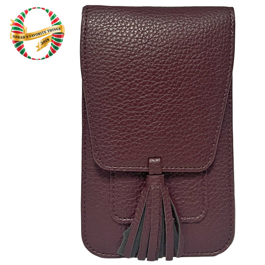 Harper Crossbody: Plum