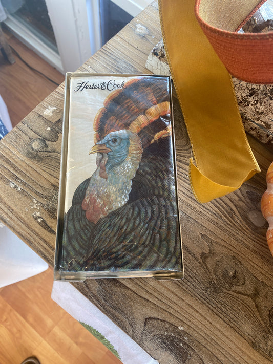 Heritage Turkey Guest Napkins