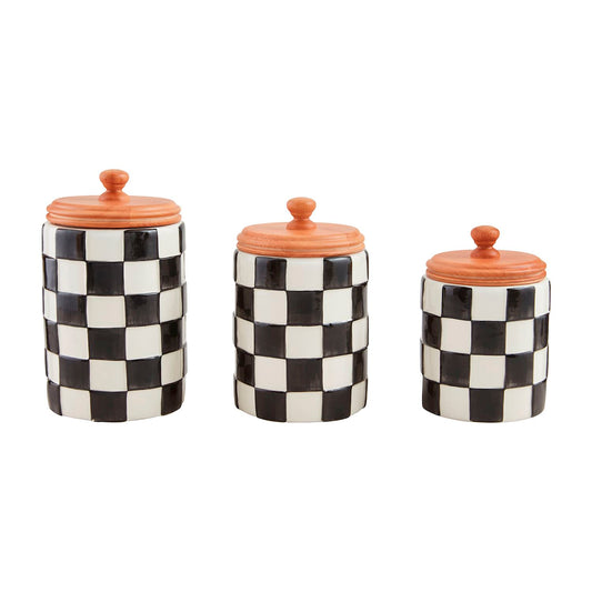 Checkered Canisters