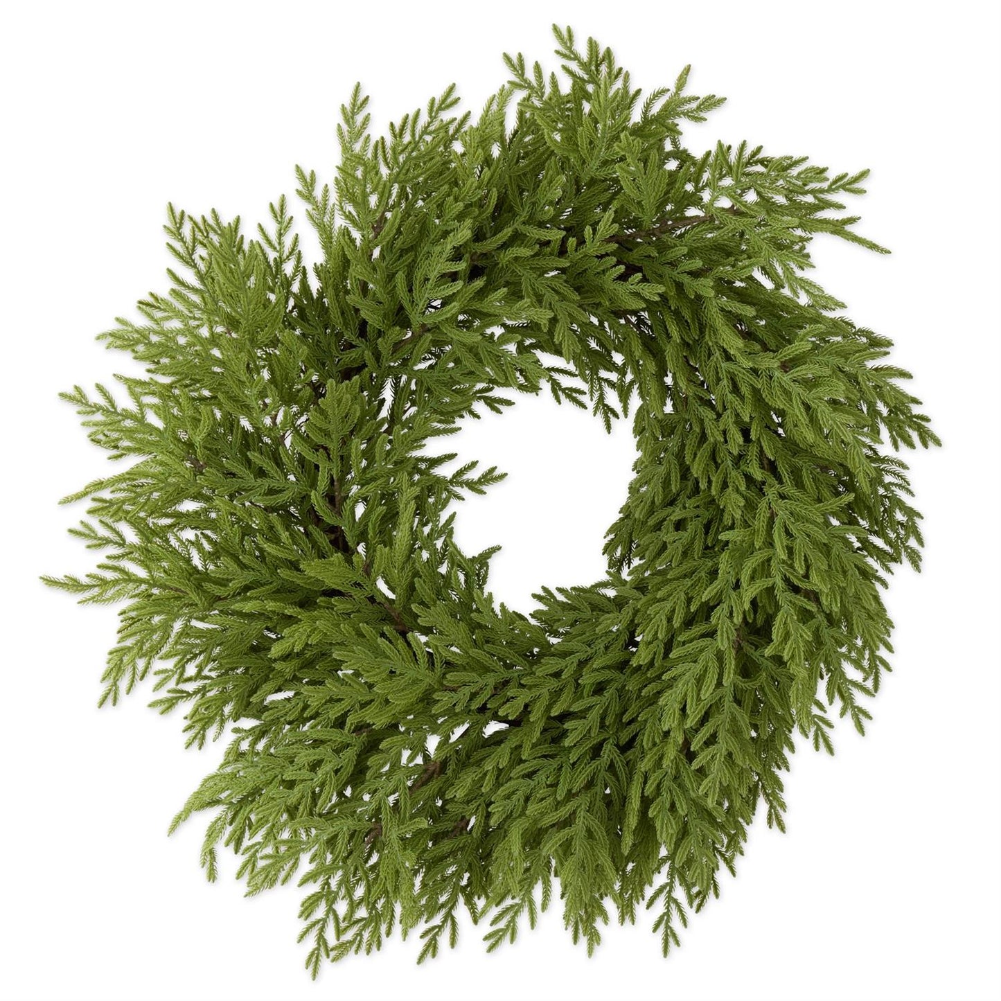 32" Real Touch Norfolk Pine Wreath
