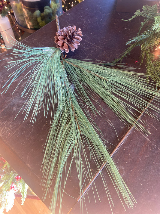 21.5" Native Pine Spray W/ Pinecones