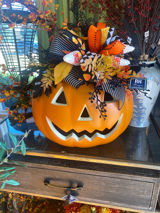 Large Light Up Halloween Pumpkin