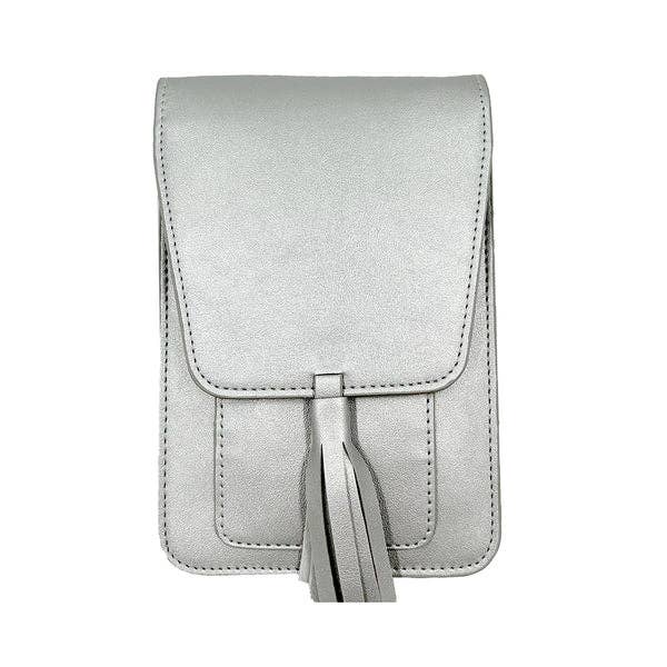 Harper Crossbody: Black Paisly