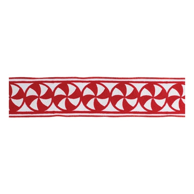 4"x5yds Candy Cane Ribbon