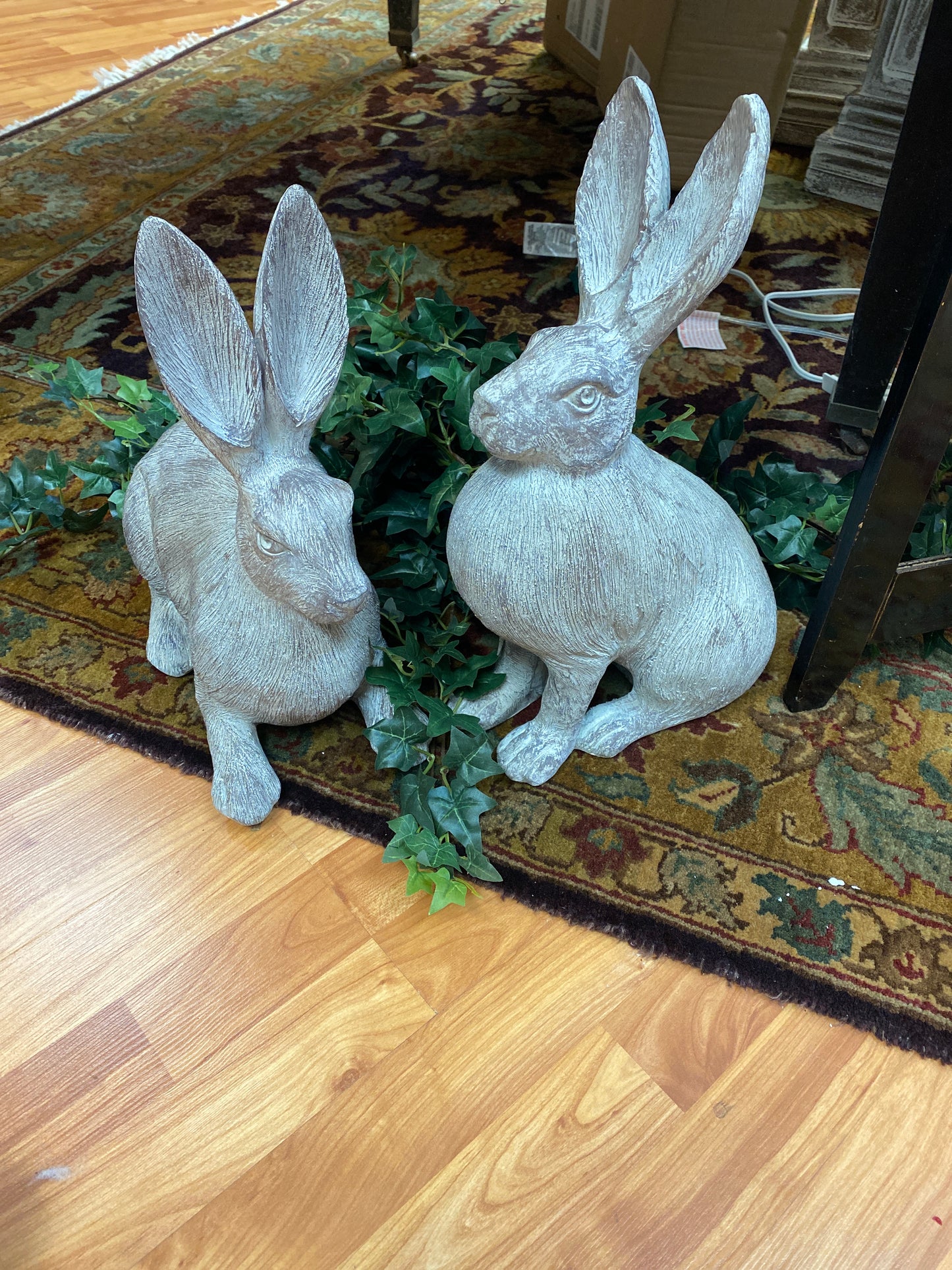 Resin Textured Rabbits