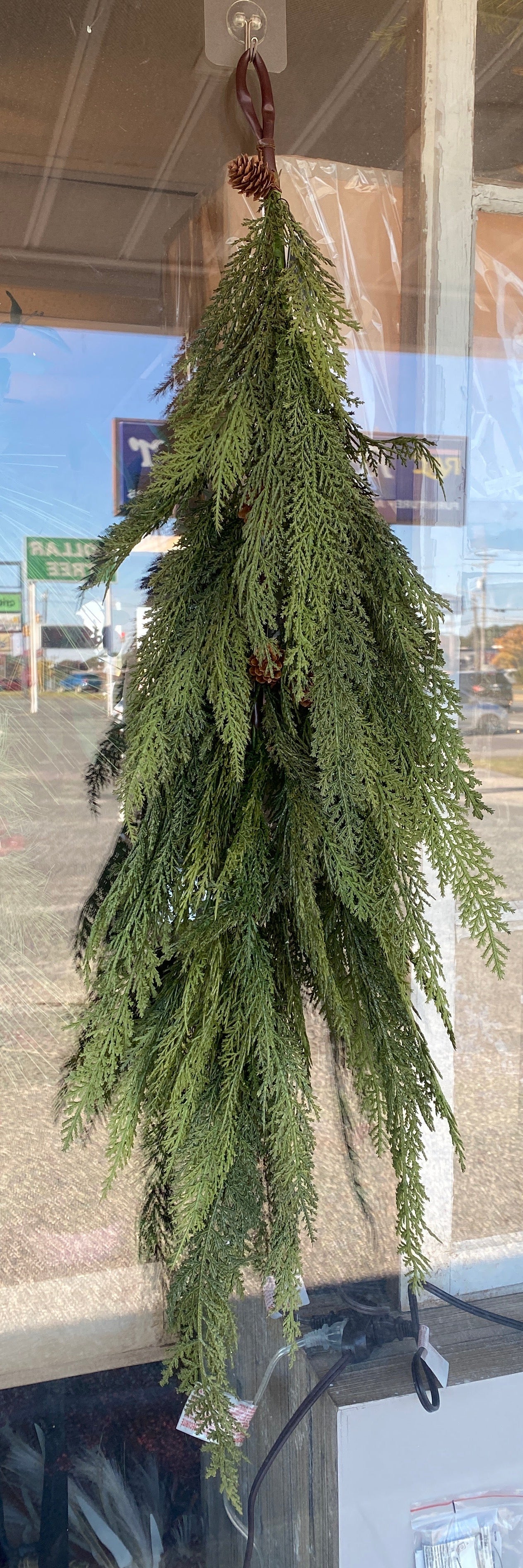 36" Weeping Cedar Teardrop