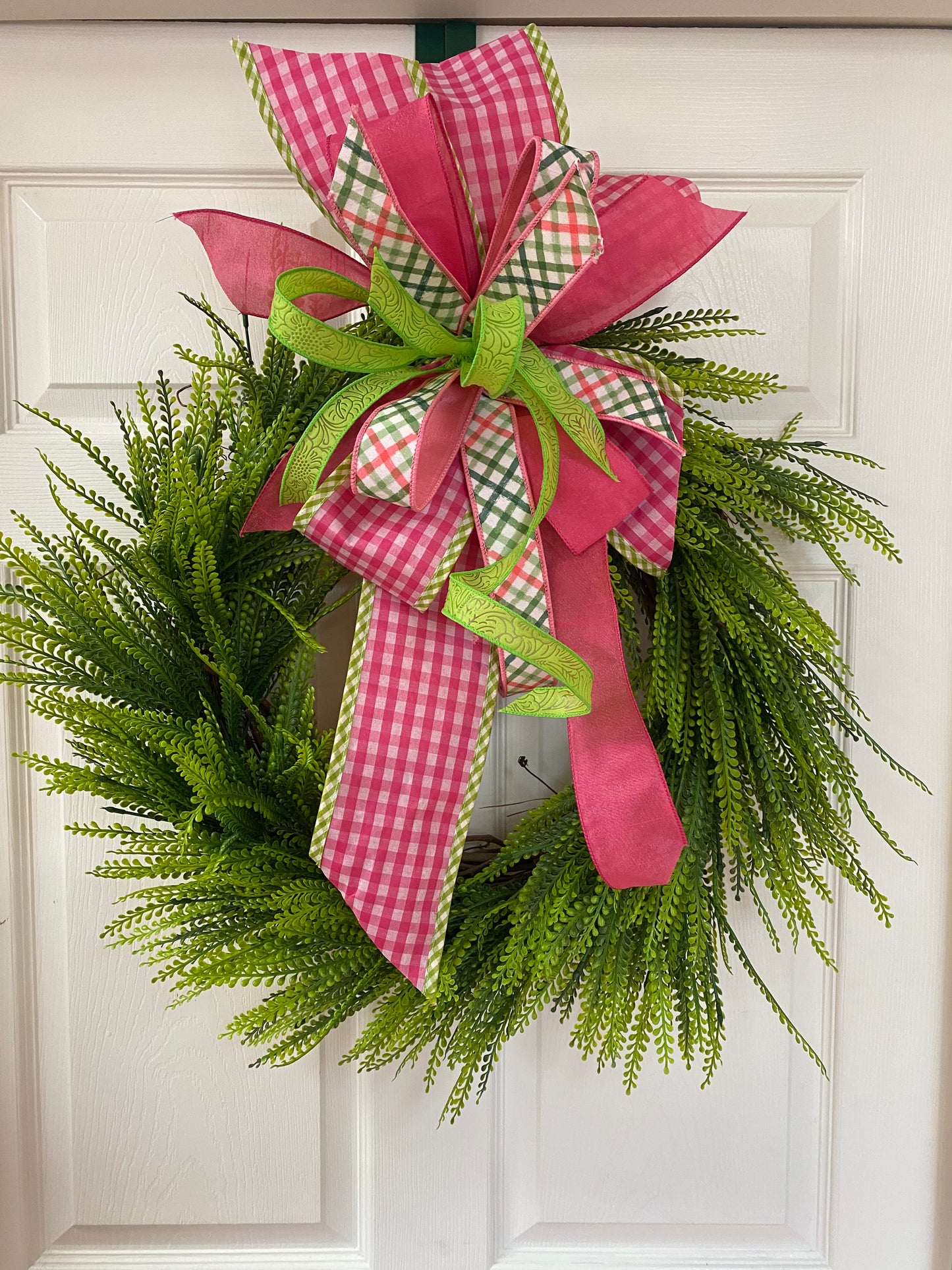 Pink & Green Bow (Bow Only)