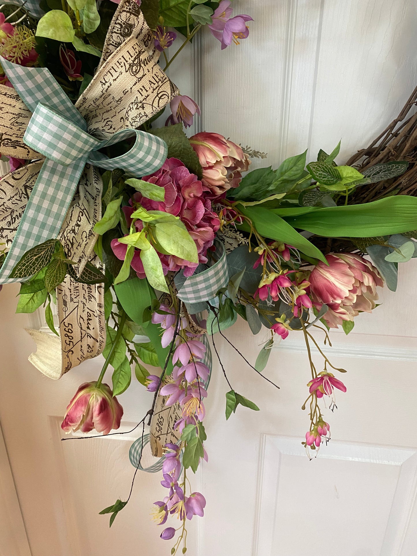 Summer Garden Oversized Wreath