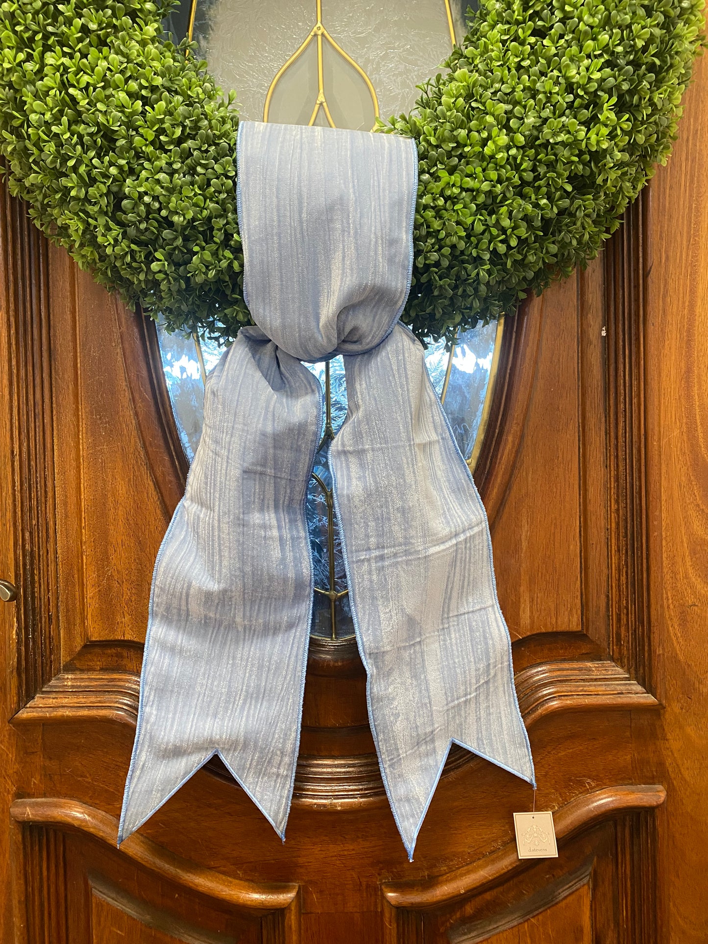 Spring Velvet Wreath Sash/Banners 6"x 70"
