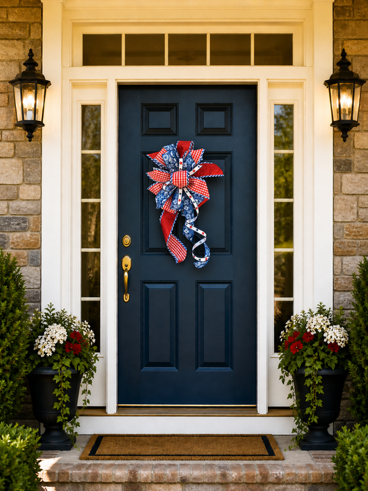 Red, White & Blue Heirloom Bow