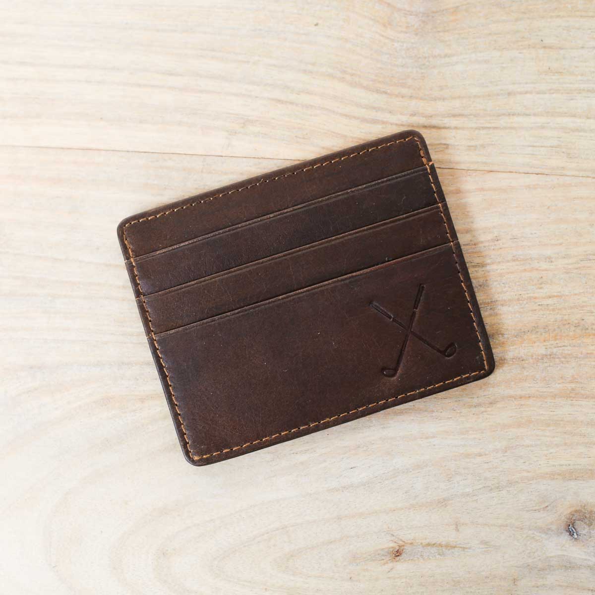 Embossed Slim Wallets