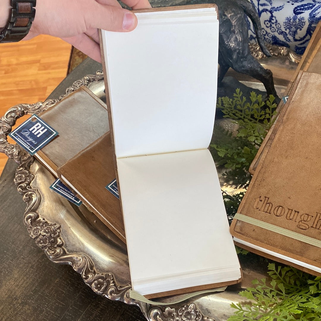 7"x5" Leather Notes Journal